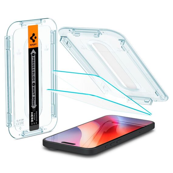 Spigen Glas.tR EZ Fit tempered glass for iPhone 15 / 16 - 2 pcs. | Techbox