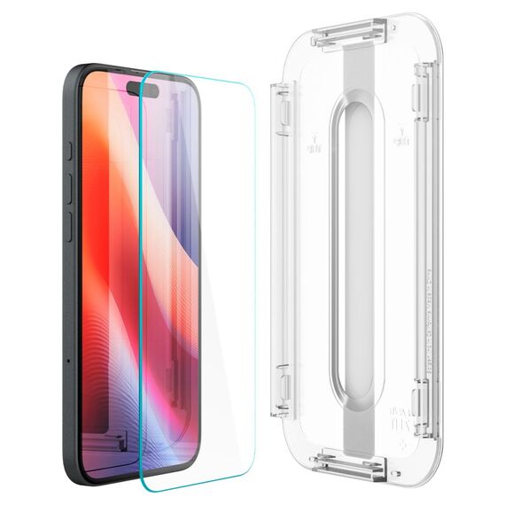 Spigen Glas.tR EZ Fit tempered glass for iPhone 15 / 16 - 2 pcs. | Techbox