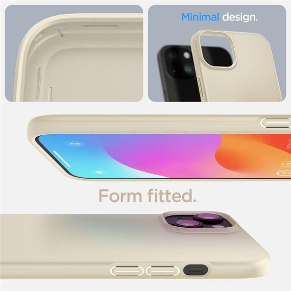 Spigen Thin Fit iPhone 15 Plus Case - Beige | Techbox