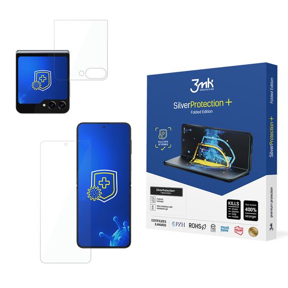 Samsung Galaxy Z Flip 5 - 3mk SilverProtection+ Folded Edition | Techbox