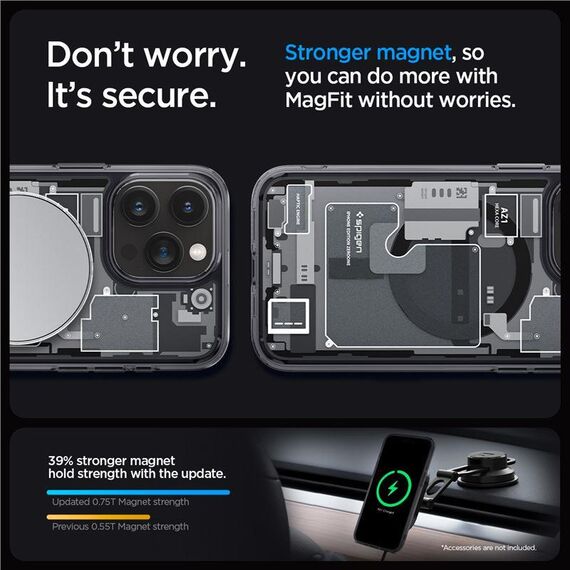 Spigen ULTRA HYBRID MAG MAGSAFE IPHONE 15 PRO ZERO ONE - Apple Cases - Cases - Techbox