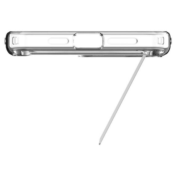 Spigen Ultra Hybrid S MagSafe case with stand for iPhone 15 Pro - transparent - Apple Cases - Cases - Techbox