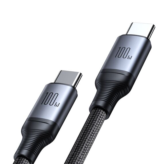 Joyroom Speedy Series S-A21 2in1 USB-C - USB-C / USB-C cable 100W 1.5m - black | Techbox