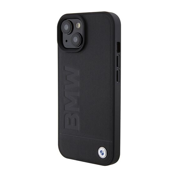 BMW BMHMP15SSLLBK iPhone 15 6.1" black/black Magsafe hardcase Signature Logo Imprint | Techbox