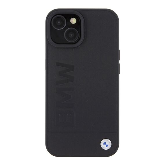 BMW BMHMP15SSLLBK iPhone 15 6.1" black/black Magsafe hardcase Signature Logo Imprint | Techbox
