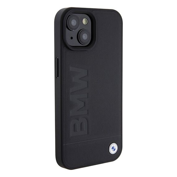 BMW BMHMP15SSLLBK iPhone 15 6.1" black/black Magsafe hardcase Signature Logo Imprint | Techbox