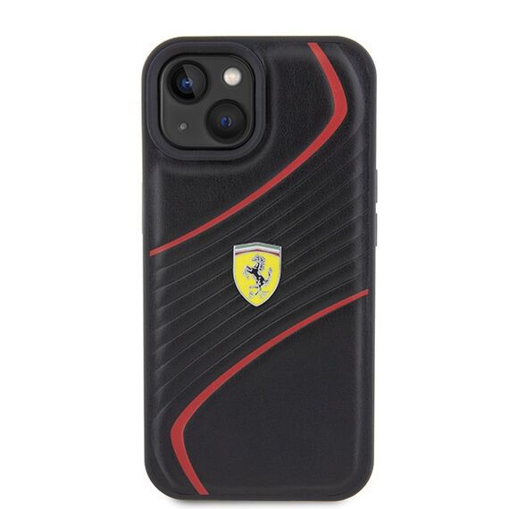 Ferrari FEHCP15SPTWK iPhone 15 6.1" black/black hardcase Twist Metal Logo - Apple Cases - Cases - Techbox