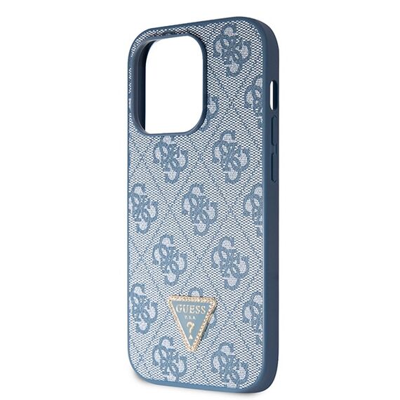Guess GUHCP14XP4TDSCPB iPhone 14 Pro Max 6.7" blue/blue hardcase Crossbody 4G Metal Logo |  Techbox