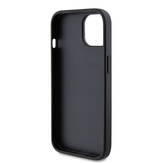 Guess GUHCP15MPS4DGPK iPhone 15 Plus 6.7" black/black hardcase Strass Metal Logo | Techbox