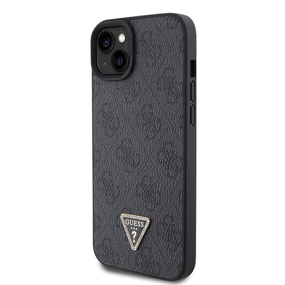 Guess GUHCP15SP4TDSCPK iPhone 15 6.1" black/black hardcase Crossbody 4G Metal Logo |  Techbox