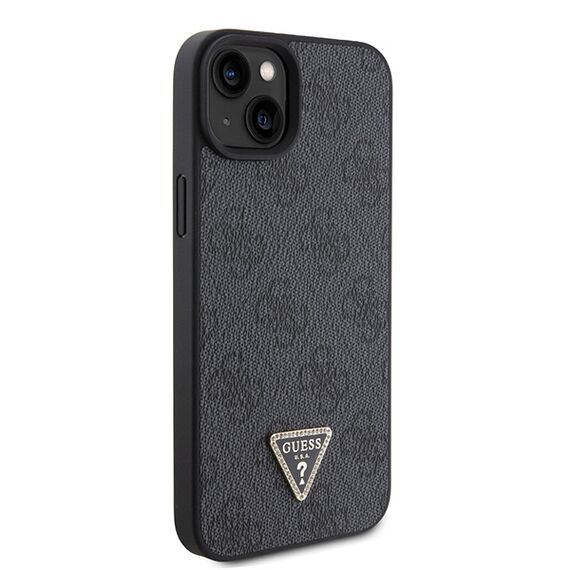 Guess GUHCP15SP4TDSCPK iPhone 15 6.1" black/black hardcase Crossbody 4G Metal Logo |  Techbox