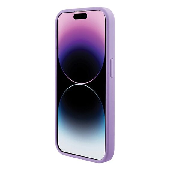 Guess GUHMP15SPSAHMCU iPhone 15 6.1" purple/purple hardcase Saffiano MagSafe - Apple Cases - Cases - Techbox