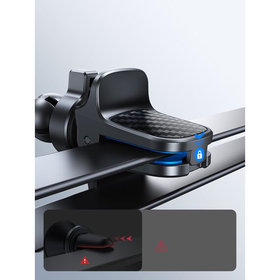 Joyroom car phone holder for air vent black (JR-ZS377) - Smartphone Holders - Smartphones - Techbox
