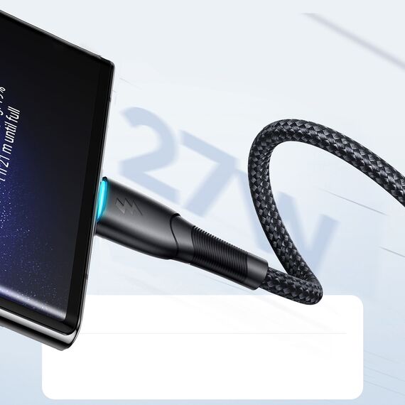 Joyroom Starry Series SA32-AC3 3A USB-A / USB-C cable 1m - black | Techbox
