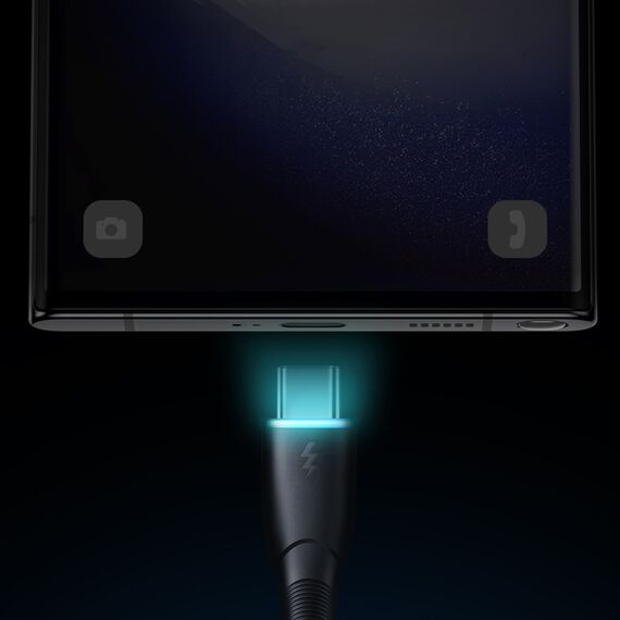 Joyroom Starry Series SA32-AC3 3A USB-A / USB-C cable 1m - black | Techbox