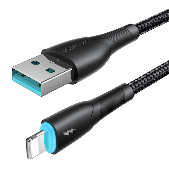 Joyroom Starry Series SA32-AL3 3A USB-A / Lightning cable 1m - black - Cables & Adapters - Cables & Accessories - Techbox