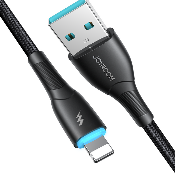 Joyroom Starry Series SA32-AL3 3A USB-A / Lightning cable 1m - black - Cables & Adapters - Cables & Accessories - Techbox