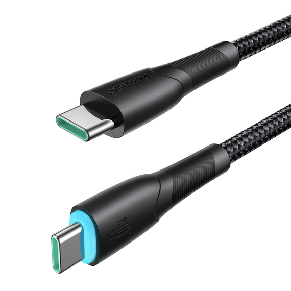 Joyroom Starry Series SA32-CC3 USB-C / USB-C cable 60W 1m - black - Cables & Adapters - Cables & Accessories - Techbox