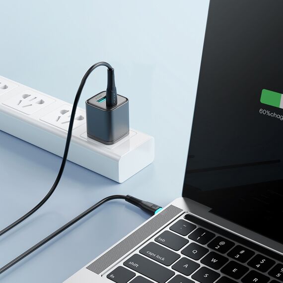 Joyroom Starry Series SA32-CC3 USB-C / USB-C cable 60W 1m - black - Cables & Adapters - Cables & Accessories - Techbox
