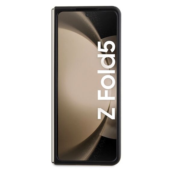 Karl Lagerfeld KLHCZFD5SNIKBCK Z Fold5 hardcase black/black Silicone Ikonik | Techbox
