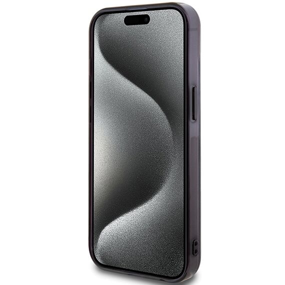 Karl Lagerfeld KLHMP15SHCHNOTK iPhone 15 6.1" transparent hardcase IML Choupette`s Head MagSafe | Techbox