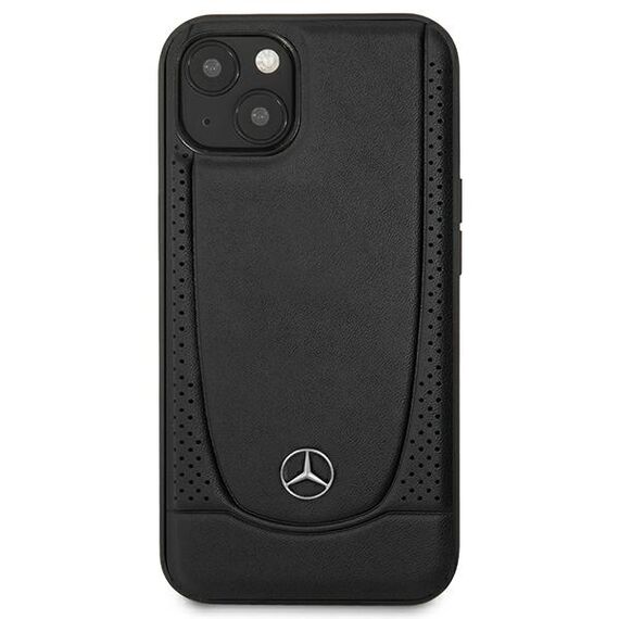 Mercedes MEHCP15MARMBK iPhone 15 Plus 6.7" black/black hardcase Leather Urban | Techbox