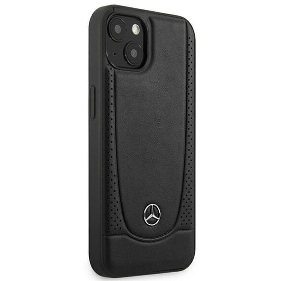 Mercedes MEHCP15MARMBK iPhone 15 Plus 6.7" black/black hardcase Leather Urban | Techbox