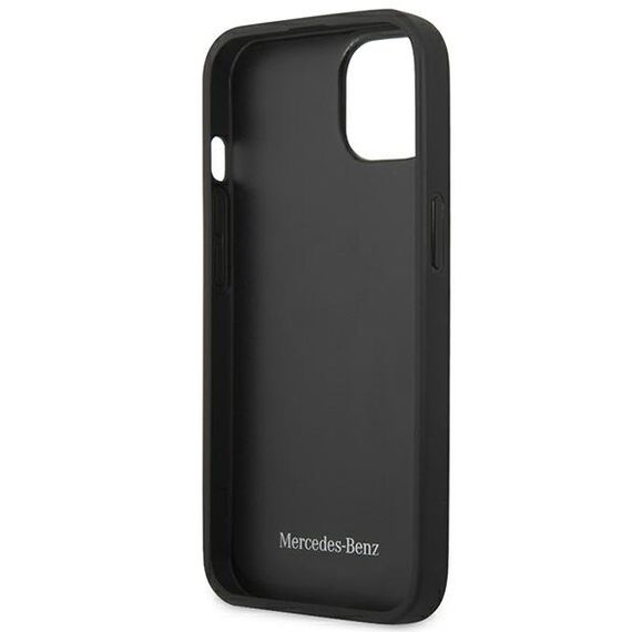 Mercedes MEHCP15MARMBK iPhone 15 Plus 6.7" black/black hardcase Leather Urban | Techbox