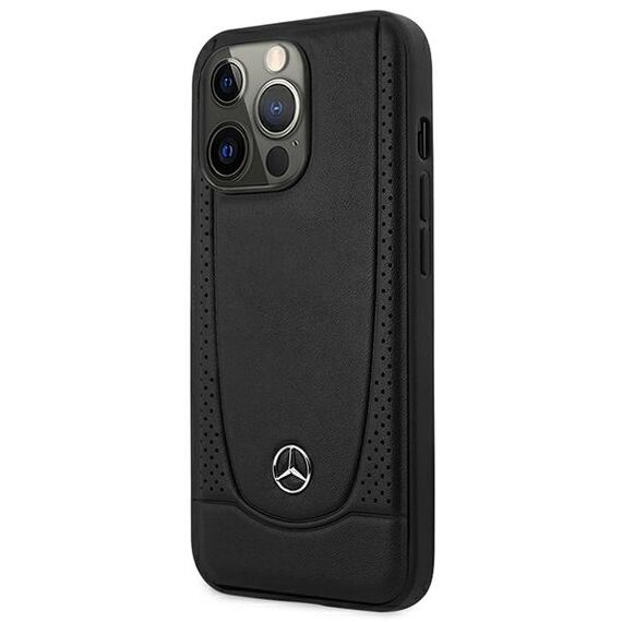 Mercedes MEHCP15XARMBK iPhone 15 Pro Max 6.7" black/black hardcase Leather Urban | Techbox