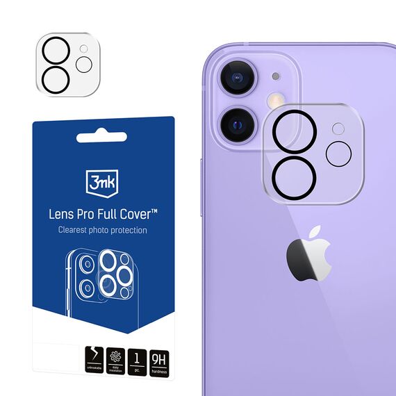 Apple iPhone 12 - 3mk Lens Pro Full Cover | Techbox