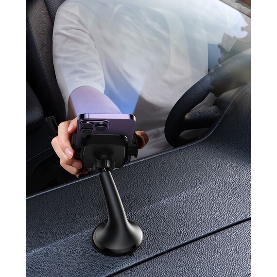 Joyroom Car Mechanical Phone Holder for Cockpit Dashboard Black (JR-ZS259) - Smartphone Holders - Smartphones - Techbox