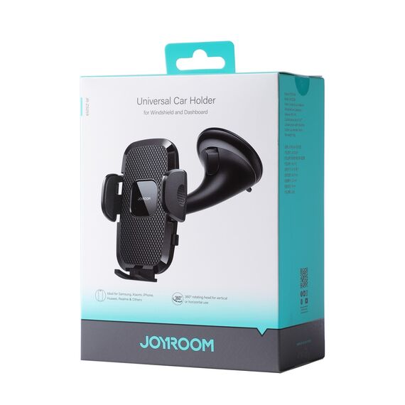 Joyroom Car Mechanical Phone Holder for Cockpit Dashboard Black (JR-ZS259) - Smartphone Holders - Smartphones - Techbox