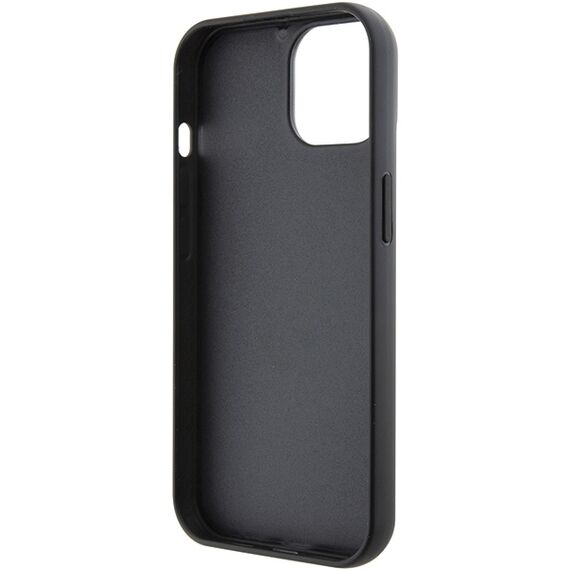 Karl Lagerfeld Fixed Glitter Ikonik Logo Metal Pin case for iPhone 15 - black - Apple Cases - Cases - Techbox