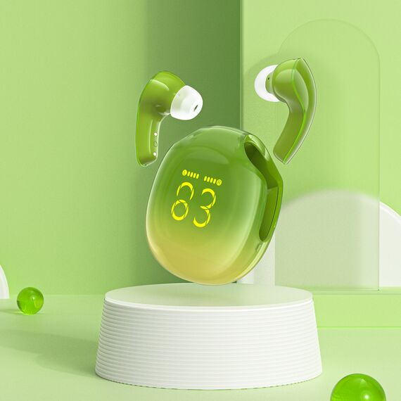 Acefast T9 Bluetooth 5.3 in-ear wireless headphones - green