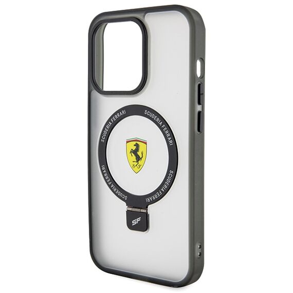 Ferrari FEHMP15LUSCAH iPhone 15 Pro 6.1" transparent hardcase Ring Stand 2023 Collection MagSafe - Apple Cases - Cases - Techbox