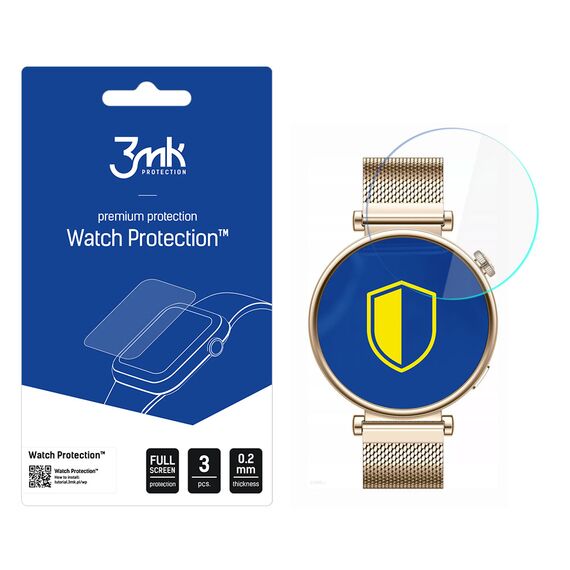 Huawei Watch GT 4 41mm - 3mk Watch Protection™ v. FlexibleGlass Lite - Accessories - Smartwatches & Accessories - Techbox