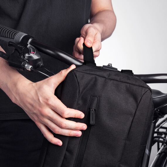 Wozinsky bicycle bag for handlebars - gray - Smartphone Holders - Smartphones - Techbox