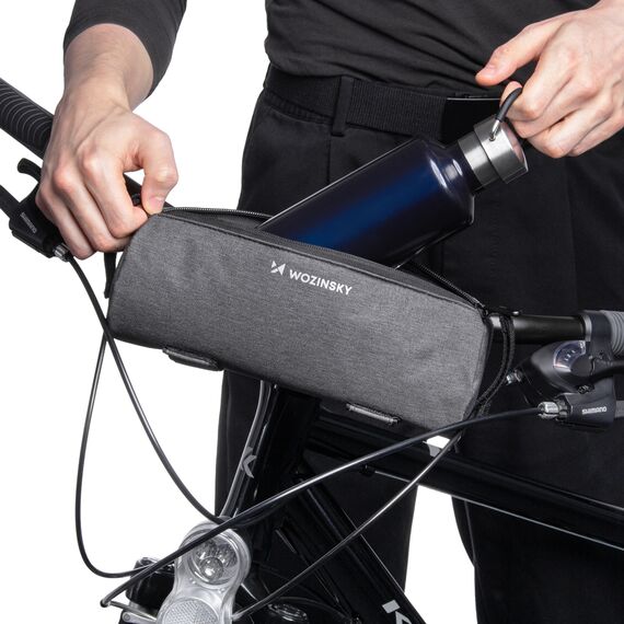 Wozinsky WBB37GRB bicycle bag with thermal insulation - gray - Smartphone Holders - Smartphones - Techbox
