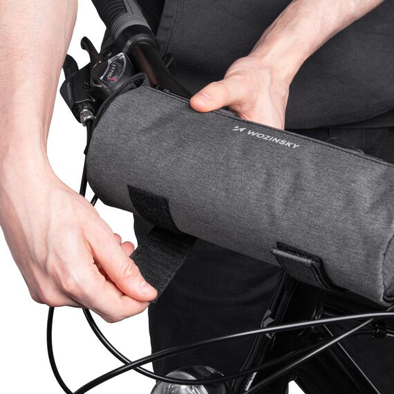 Wozinsky WBB37GRB bicycle bag with thermal insulation - gray - Smartphone Holders - Smartphones - Techbox
