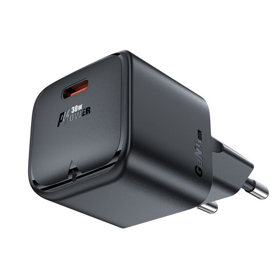 Acefast A77 Mini PD 30W GaN USB-C wall charger - black - Travel Chargers - Smartphone Chargers - Techbox