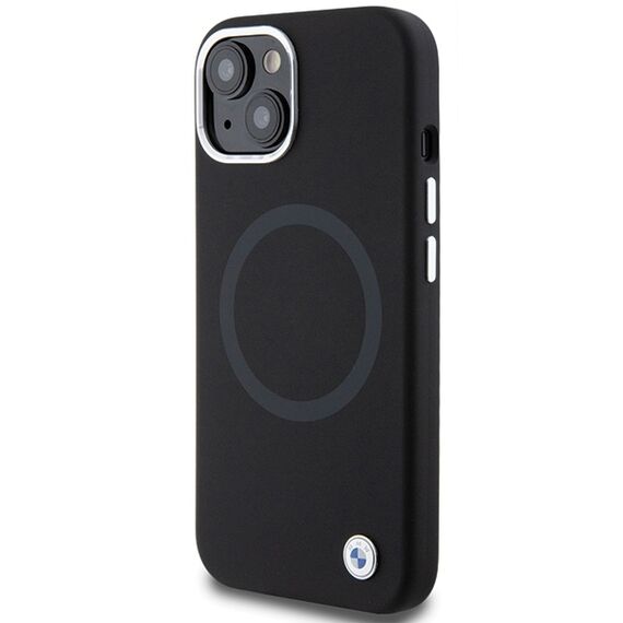 BMW Signature Liquid Silicone MagSafe case for iPhone 15 - black - Apple Cases - Cases - Techbox