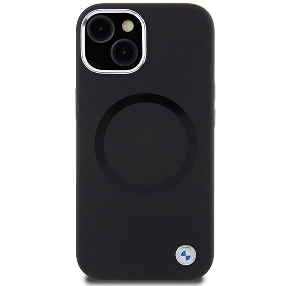 BMW Signature Liquid Silicone MagSafe case for iPhone 15 - black - Apple Cases - Cases - Techbox