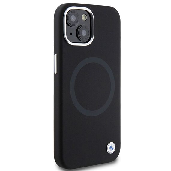 BMW Signature Liquid Silicone MagSafe case for iPhone 15 - black - Apple Cases - Cases - Techbox