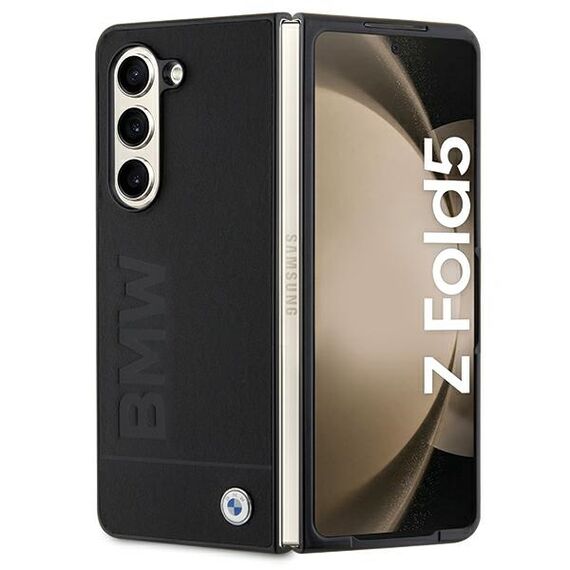 BMW Signature Logo Imprint case for Samsung Galaxy Z Fold 5 - black - Samsung Cases - Cases - Techbox