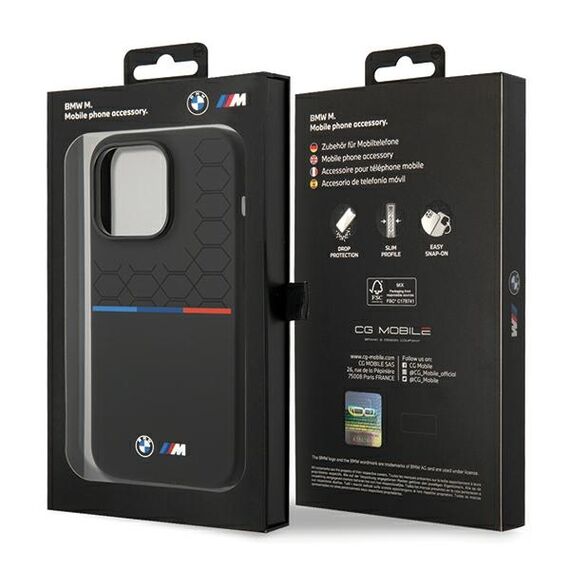 BMW Silicone Pattern iPhone 15 Pro Case - Black - Apple Cases - Cases - Techbox