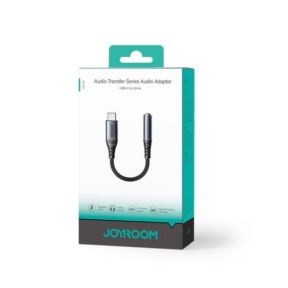 Joyroom SY-C01 USB-C DAC adapter to 3.5 mm mini jack - black