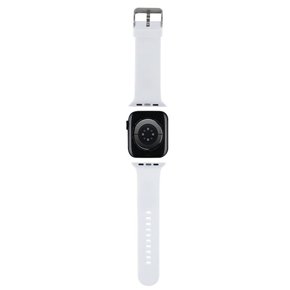 Karl Lagerfeld 3D Rubber Choupette Heads Strap for Apple Watch 38/40/41mm - White - Accessories - Smartwatches & Accessories - Techbox