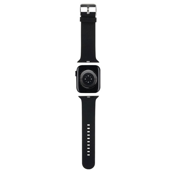 Karl Lagerfeld 3D Rubber Karl Head strap for Apple Watch 42/44/45/49mm - black | Techbox