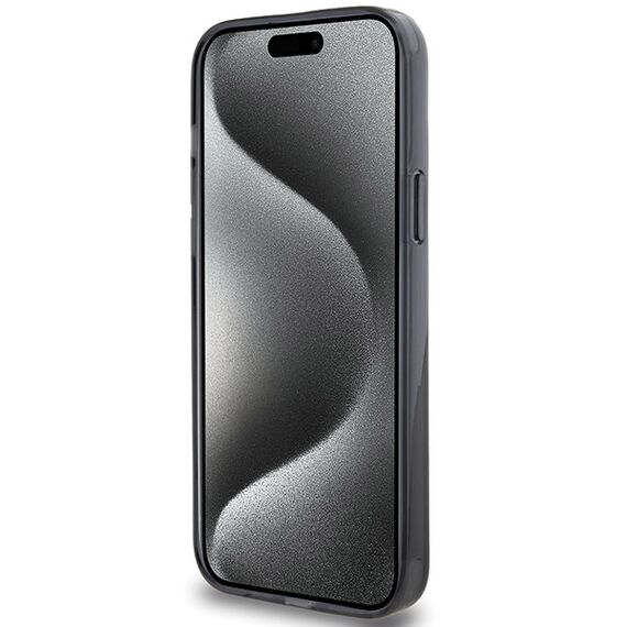 Karl Lagerfeld KLHMP15SHMRSKHK iPhone 15 6.1" black/black hardcase Ring Stand Karl Head MagSafe - Apple Cases - Cases - Techbox