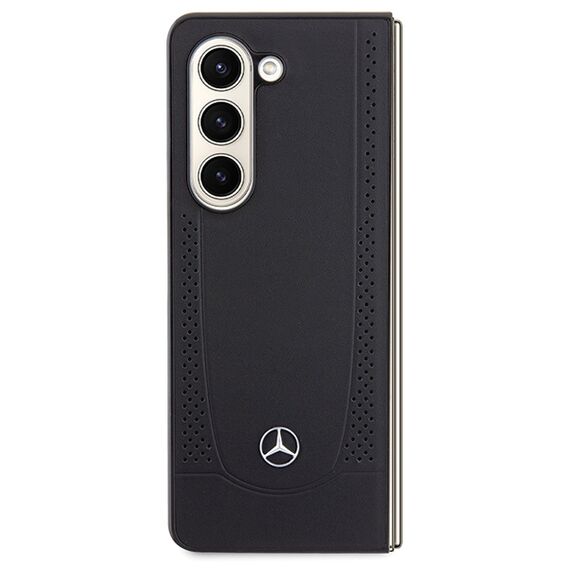 Mercedes Leather Urban case for Samsung Galaxy Z Fold 5 - black | Techbox
